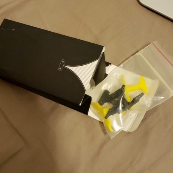 Batman plastic dress shirt cuffs - Picture 2 of 2